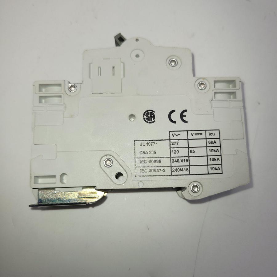 Used CUTLER HAMMER WMS1C04 SUPPLEMENTARY PROTECTOR 1 POLE 4A