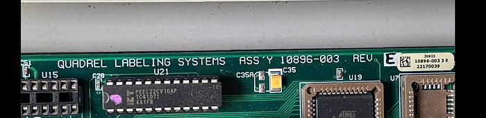 Used Quadrel Q60, 10896-003 Rev E, Anaheim Automation BLD75-1