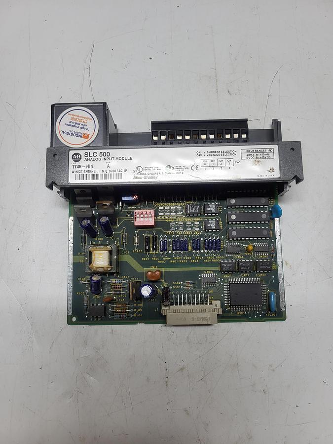 Used Allen-Bradley SLC500 Analog Input Module 1746-N14 Ser.A