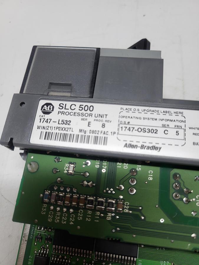 Used Allen-Bradley SLC500 Processor Unit 1747-L532 Ser.E