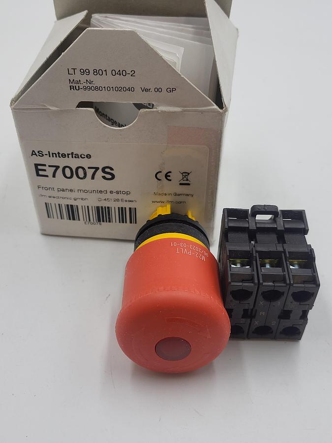 AS - Interface E7007S Front Panel mounted E-Stop D - 45128