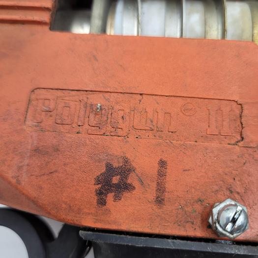 Used POLYGUN II with Speedloader Corded 7.5 lb/hr, Finger Trigger Actuator, Pneumatic Feed Model 22033 - 500 WATTS