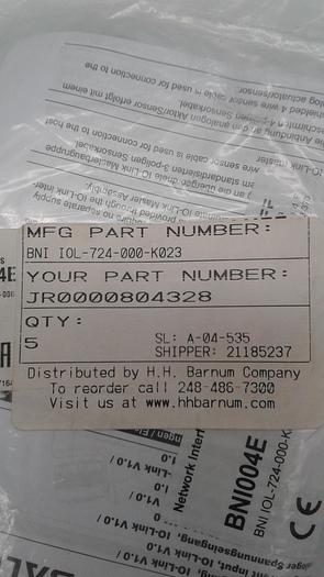 BALLUFF Signal Converter 10L-724-00-K023