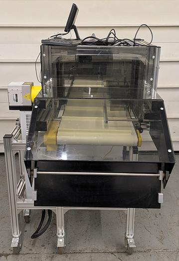 Used Telesis CO10AP laser marking machine. 