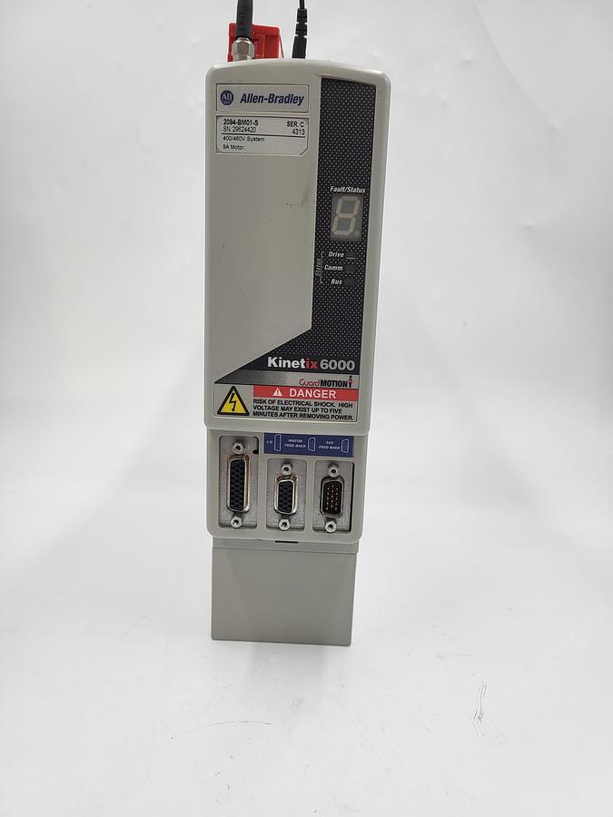 Used Allen Bradley 2094-BM01-S ser. C Kinetix 6000 multi axis servo drive