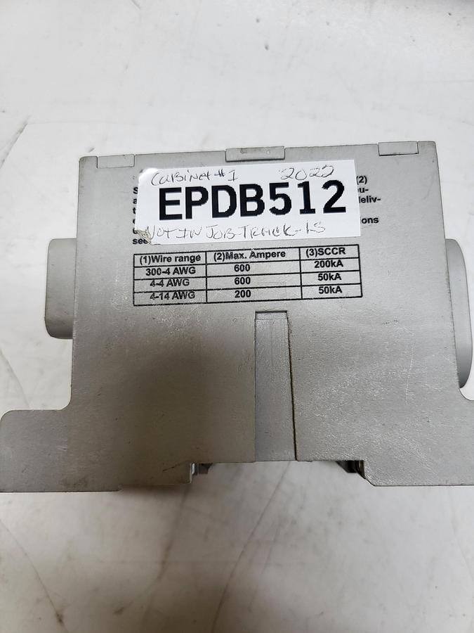 Used Edison EPDB512 Cu7