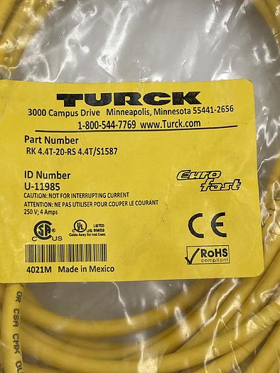 Turck RK 4.4T-20-RS 4.4t