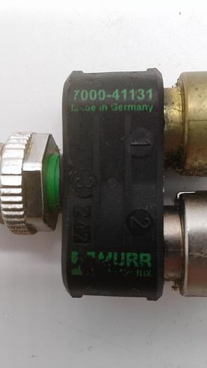 Used Murr Elektronik 7000-41131 T-piece M12 Sensor Actuator Adapter