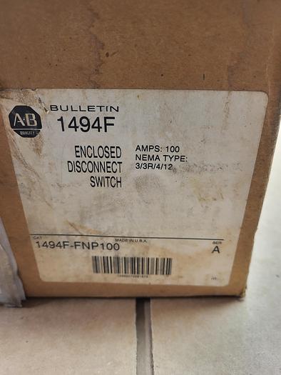 Allen-Bradley 1494F-FNP100 Ser.A