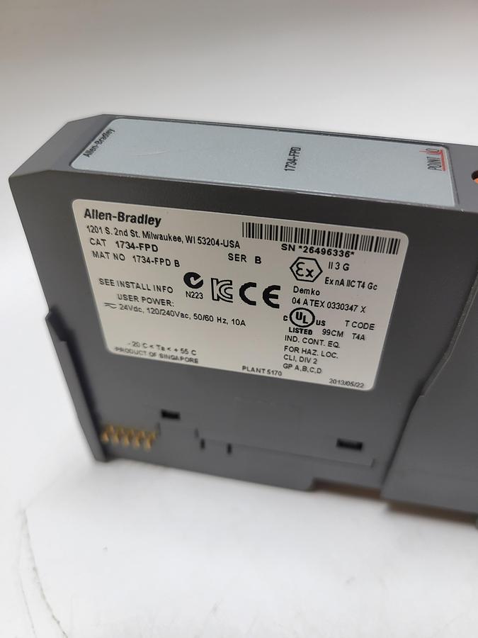 Used Allen-Bradley 1734-FPD Ser.B