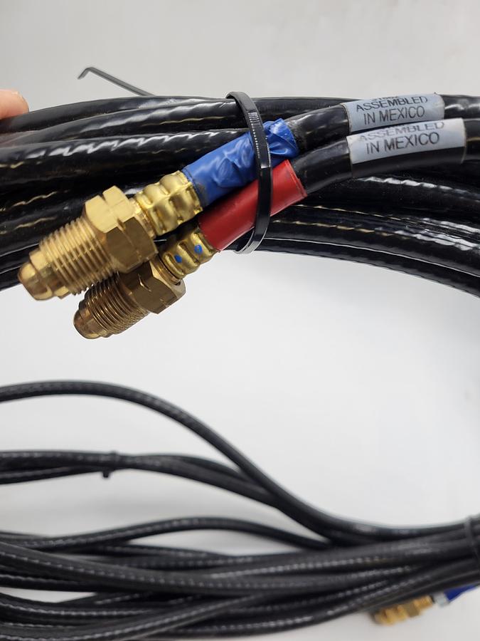 Used Lincoln Electric -  S22274-2 HOT & S22274-1 COLD HOSE WATER 25' LINE STD