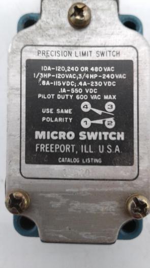 Used Micro Switch Precision Limit Switch ILS10