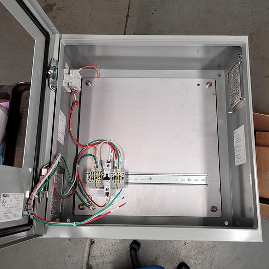 Used Dematic Industrial Control Panel Enclosure HMI Type 1 ES8945