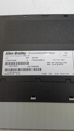 Used Allen-Bradley 1756 16 Axis Sercos Servo Module 1756-M16SE