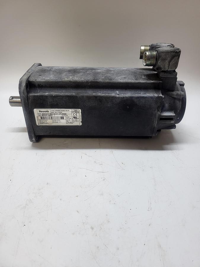 Used Rexroth MSK061C-0600-NN-S1-UP0-NNNN W/RKL430 AWM Style Cable 180"