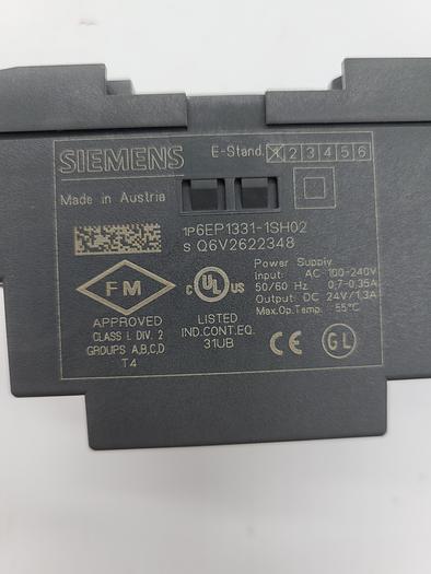 Used Siemens PWRS1 Logo!Power 6EP1331-1SH02