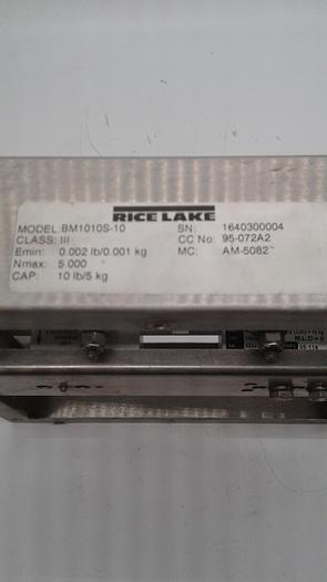 Used Rice Lake BM10101S-10 Scale