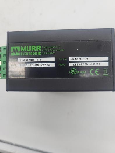 Used Murr Elektronik 8A3M8-1 8