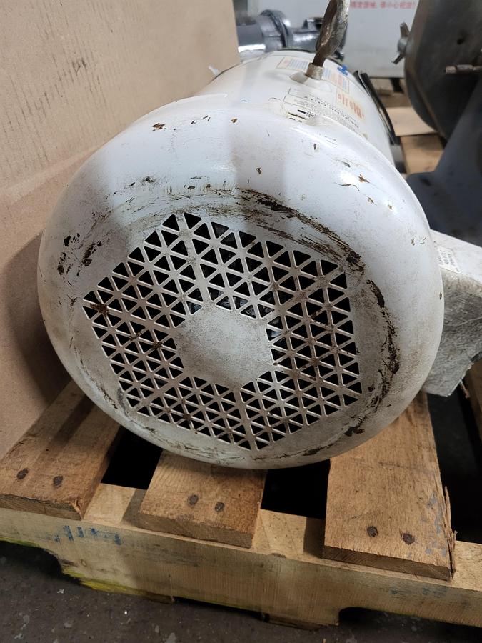 Used Baldor 10HP ID# JMWDM3711T / 208-230 /480 V Frame: 215JM / 3450 rpm & some pump parts