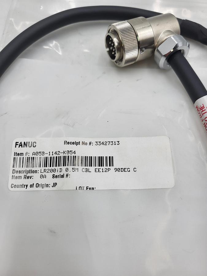 FANUC A05B-1142-K054 12 pin LR Mate Series 12-Pin EE Connector