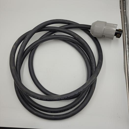 Used 155" long CAROL 4/C 10 awg WATER RESISTANT SOOW cable with Cooper Power Lock30a 600vac grounding