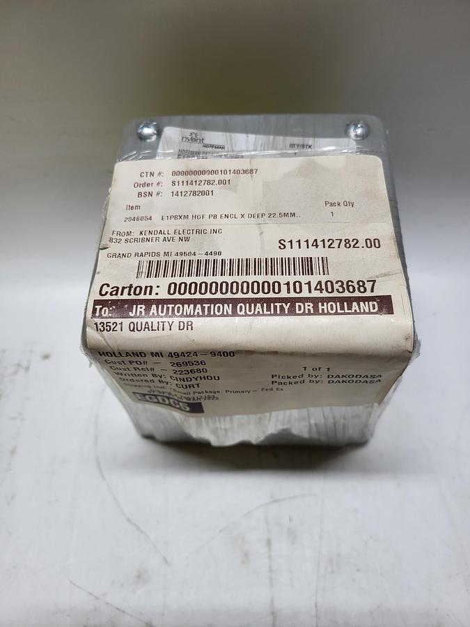 Nevent E1PBXM HGF PB ENCL X DEEP 22.5MM