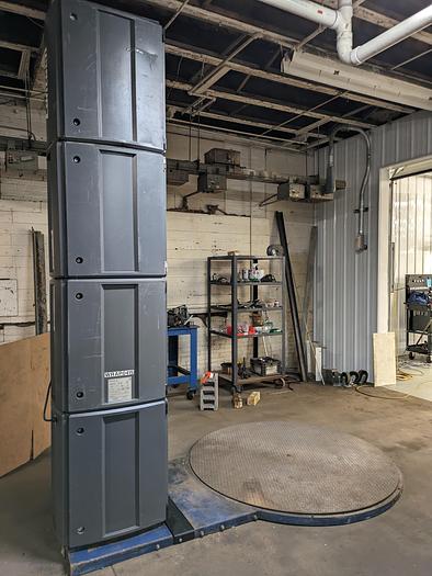 Used Lantech Q300 Stretch wrapper extended height 110" with 30" FDS