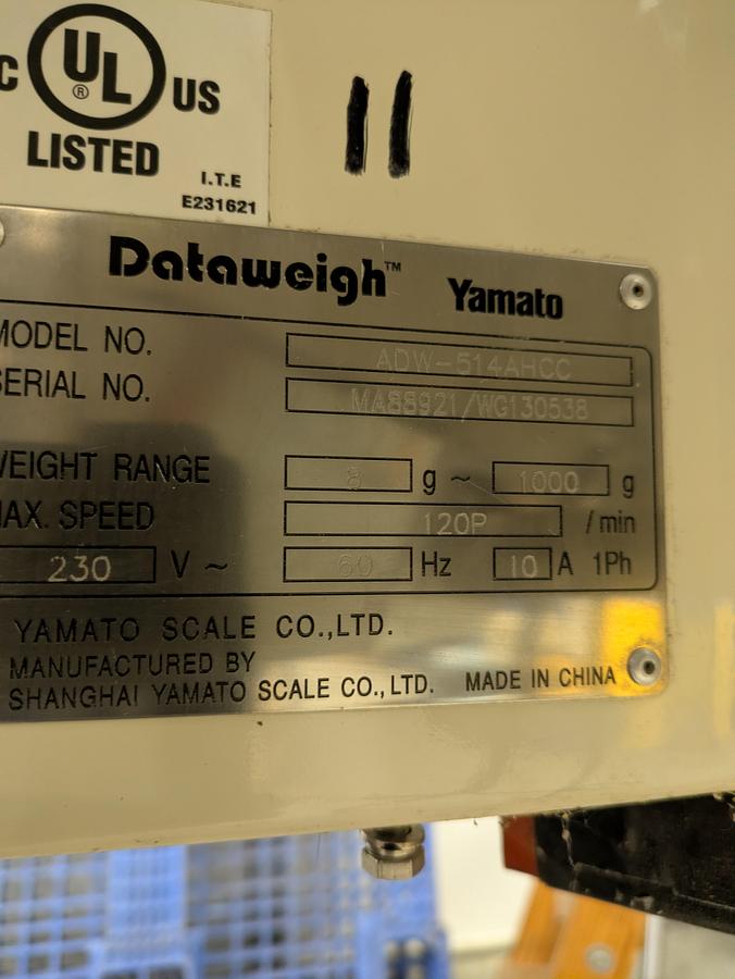 Used yamato ADW-514AHCC scale