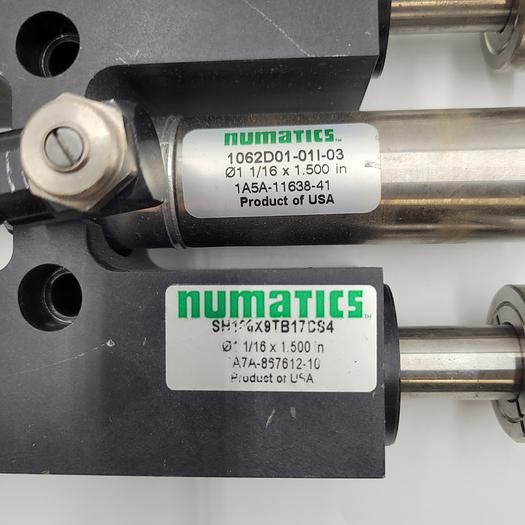 Used NUMATICS SH10601LB17CS4 & CYLINDER 1062D01-01I-03