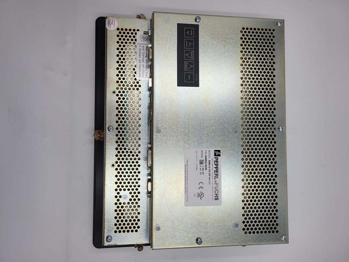 Used Pepperl+Fuchs DM512-TA-GP-N0-N0 is a 12.1-inch industrial flat panel operator anti-glare interface monitor