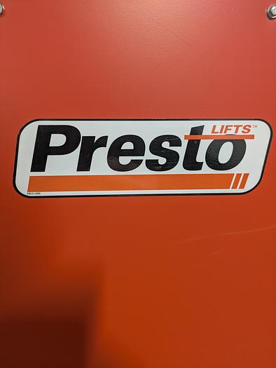 Used Presto lift platform