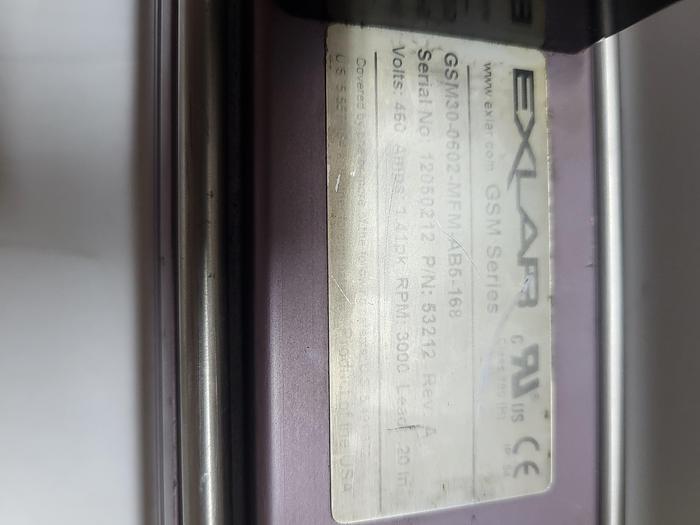 Used Exlar GSM30-0602-MFM-AB5-168