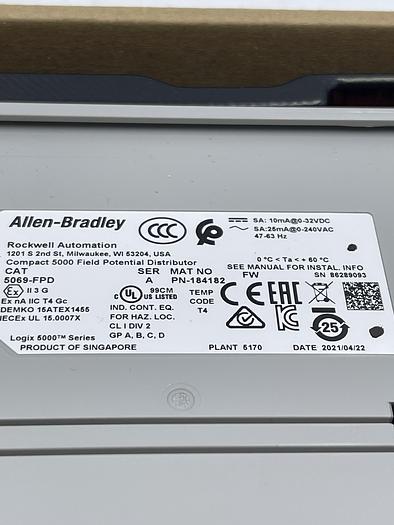 Allen-Bradley 5069-FPD Ser A 