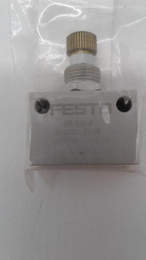 Festo One Way Flow Valve GR-1/8-B 151215 E6 O8