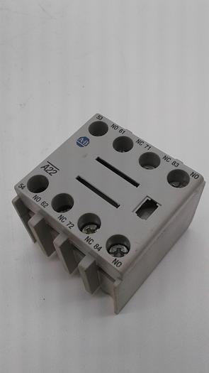 Used Allen-Bradley Auxiliary Contact Block 100-F