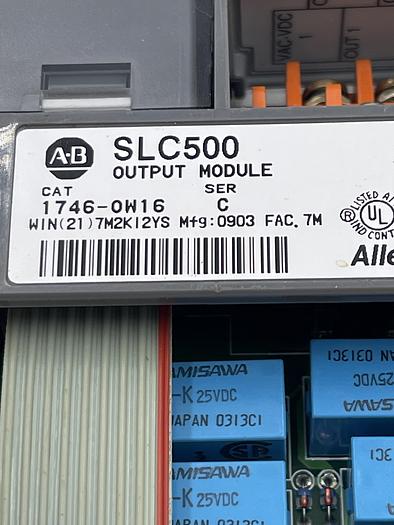 Used Allen-Bradley 1746-OW16 Ser C 