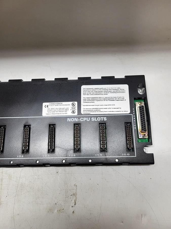 GE Fanuc IC693CHS391M unknown