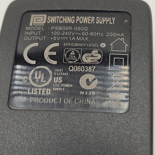 Genuine Phihong AC Adapter Switching Power Supply PSB05R-050Q 5V 1A *NEW*