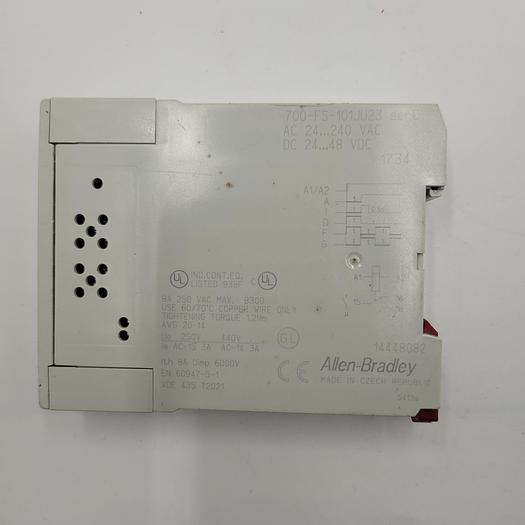 Used AB ALLEN BRADLEY 700-FSA3HU23 TIMER ON DELAY