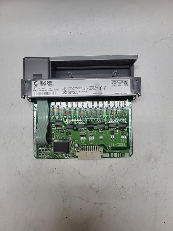 Used Allen-Bradley SLC500 Input Module 1746-IB32 Ser.D