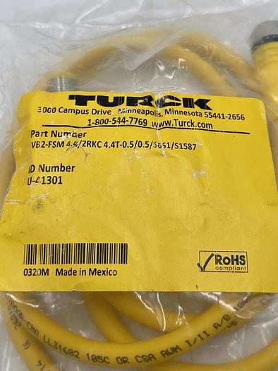 Turck VB2-FSM 4.4/2RKC 4.4T-0.5/0.5/S651/S1587