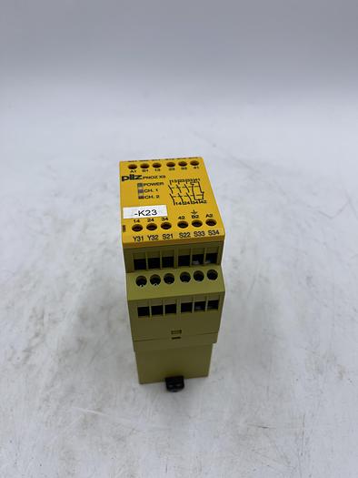 Used Pilz PNOZ X3 230 Vac 24VDC 3n/o 1n/c 1so