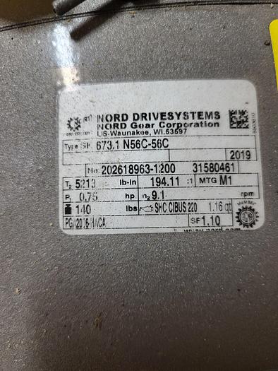 Nord Drive Systems 673.1 N56C-56C Pump