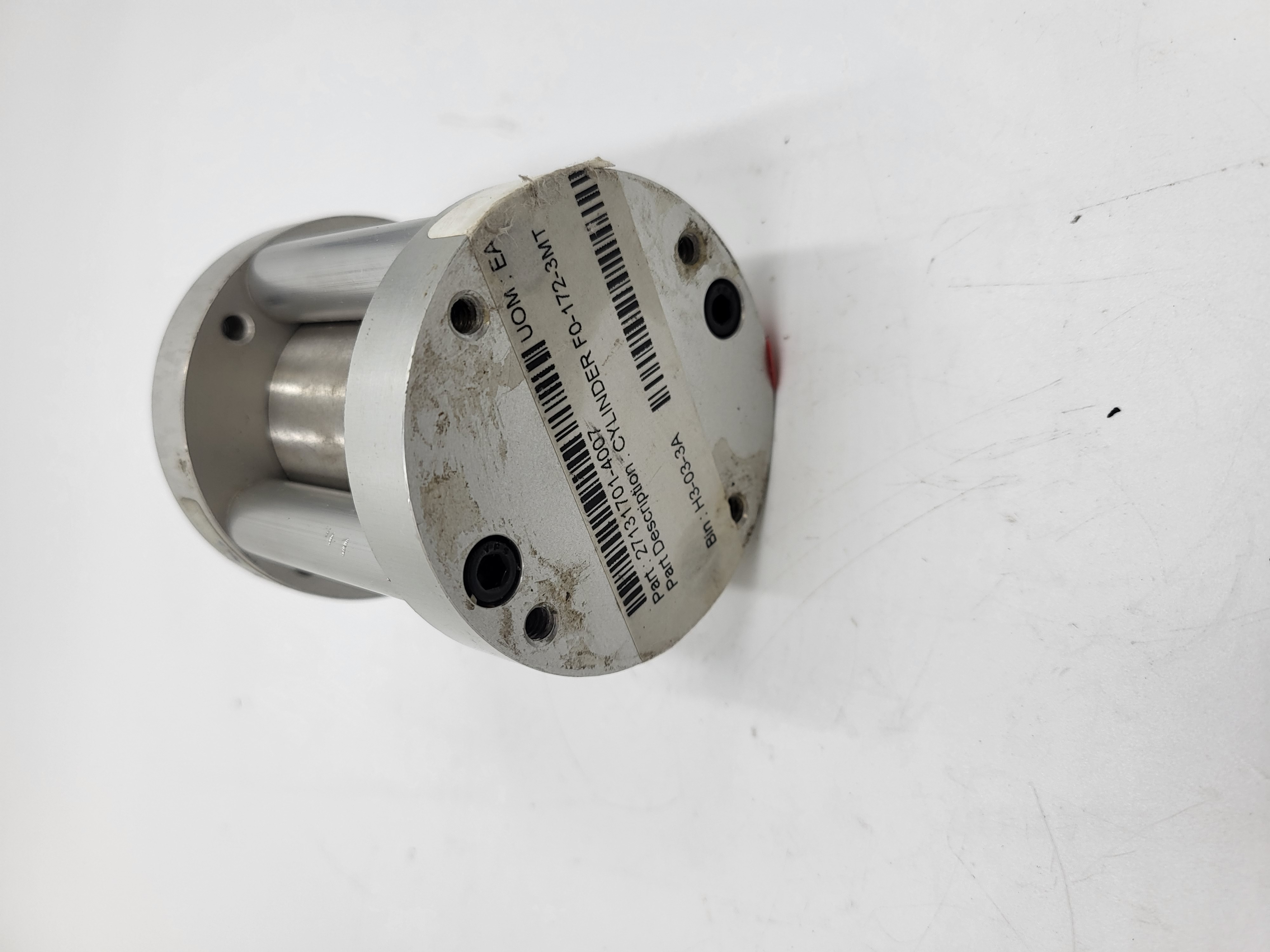 Used Bimba FO-172 Cylinder, Flat-I, dbl act, sgl rod, 1-1/2In Bore ; Stroke: 2 Inchs