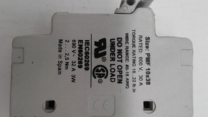 Used DF PMF 10x38 IEC60269