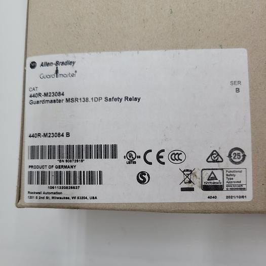 ALLEN BRADLEY SAFETY RELAY 440R-M23084 / MSR138.1DP