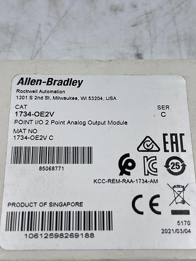 Allen-Bradley 1734-0E2V Ser C 