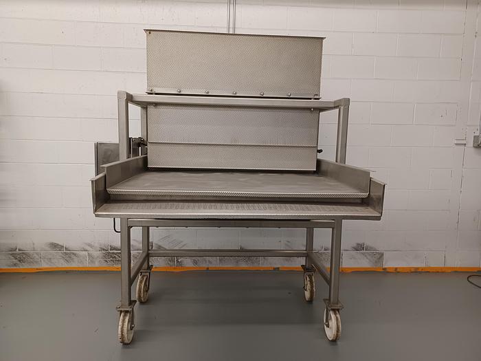 Used vibratory feeder conveyor pasta separator