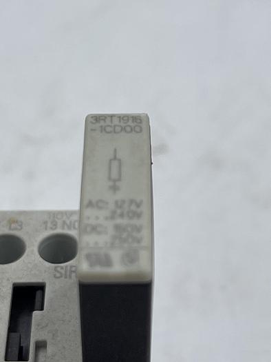 Used Siemens 3RT1016-1AF01, 3RT1916-1CD00