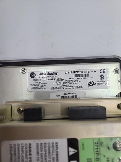 Used Allen-Bradley Panel View Plus 700 2711P-B7C6B2 Ser.A 2711P-RN6 Ser.A
